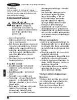 Preview for 42 page of Black & Decker PD1200AV Dustbuster Original Instructions Manual