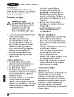 Preview for 46 page of Black & Decker PD1200AV Dustbuster Original Instructions Manual