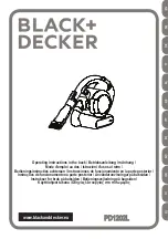 Предварительный просмотр 1 страницы Black & Decker PD1202L Operating Instructions Manual