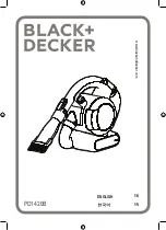 Предварительный просмотр 1 страницы Black & Decker PD1420B Manual