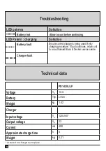 Preview for 14 page of Black & Decker PD1420L Manual