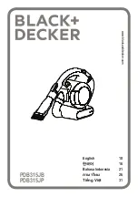 Black & Decker PDB315JB Manual preview