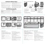 Preview for 2 page of Black & Decker Performance Helix MX600BC Series Use And Care Manual