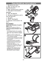 Предварительный просмотр 22 страницы Black & Decker PHV1210 Instruction Manual