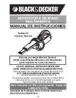 Предварительный просмотр 19 страницы Black & Decker PHV1810Q Instruction Manual