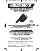 Предварительный просмотр 18 страницы Black & Decker PI100SB Instruction Manual