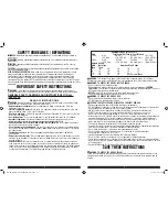 Preview for 2 page of Black & Decker PI500BB Instruction Manual