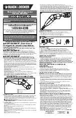 Preview for 2 page of Black & Decker PKS050 Instruction Manual