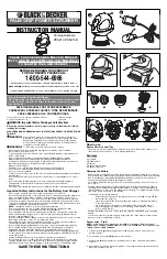 Preview for 1 page of Black & Decker PKS210 Instruction Manual