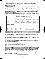 Предварительный просмотр 3 страницы Black & Decker POWER TO GO CP120XB Instruction Manual