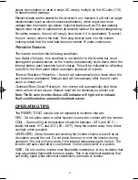 Предварительный просмотр 9 страницы Black & Decker POWER TO GO CP120XB Instruction Manual