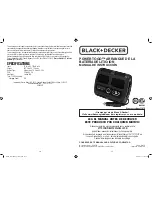 Preview for 9 page of Black & Decker POWER TO GO P2G7B Instruction Manual