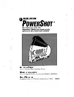 Preview for 1 page of Black & Decker PowerShot 348061-00 Instruction Manual