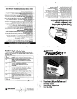 Black & Decker PowerShot 5700 Instruction Manual preview