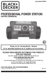 Preview for 2 page of Black & Decker PPRH5B Instruction Manual