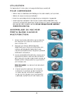 Предварительный просмотр 25 страницы Black & Decker Prep & Blend Chopper PS2000 Instructions Manual