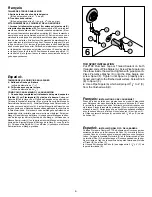 Preview for 6 page of Black & Decker Price Pfister 0X9 Manual