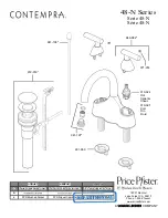 Предварительный просмотр 6 страницы Black & Decker Price Pfister 48-N Series Manual