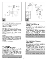 Preview for 3 page of Black & Decker Price Pfister 805 Series Quick Start Manual