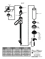 Предварительный просмотр 12 страницы Black & Decker Price Pfister Ashfield 40 Series Manual