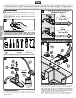 Предварительный просмотр 6 страницы Black & Decker Price Pfister Brookwood 34 Series Manual