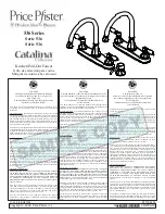 Black & Decker Price Pfister Catalina 536 Series Manual preview