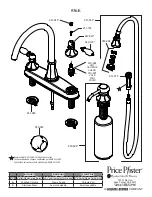 Preview for 14 page of Black & Decker Price Pfister Catalina 536 Series Manual