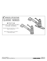 Black & Decker Price Pfister Classic WKP-6 Manual предпросмотр