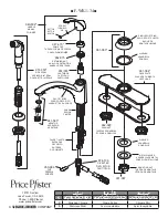 Preview for 2 page of Black & Decker Price Pfister F-WK1-34 Installation Instructions Manual