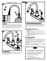 Предварительный просмотр 5 страницы Black & Decker Price Pfister Harbor 36-CL Series Manual