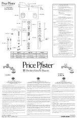 Black & Decker Price Pfister J160M-C Installation Instructions preview