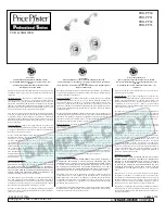 Preview for 1 page of Black & Decker Price Pfister Professional PRO-PP83 Quick Start Manual