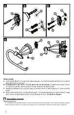 Предварительный просмотр 2 страницы Black & Decker Price Pfister SEDONA BPH-F1 Manual