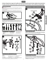 Preview for 5 page of Black & Decker Price Pfister Serrano 42 Series Manual