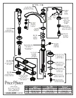 Предварительный просмотр 2 страницы Black & Decker Price Pfister WK1-34 Manual