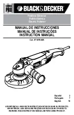 Preview for 1 page of Black & Decker PRO WP600K Instruction Manual