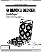 Black & Decker ProntyArepa AM100 Series Use And Care Book preview