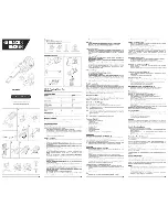 Black & Decker PV1405A User Manual предпросмотр