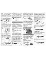 Предварительный просмотр 18 страницы Black & Decker PW1600 Instruction Manual