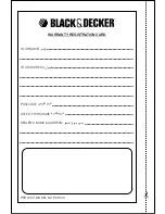 Preview for 12 page of Black & Decker PX1600 Instruction Manual