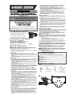 Black & Decker QS540 Instruction Manual preview