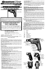 Preview for 1 page of Black & Decker Quantum Pro Instruction Manual