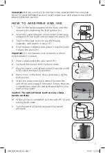 Preview for 7 page of Black & Decker QUIET JE2500B Use And Care Manual