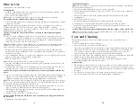 Preview for 6 page of Black & Decker RC900 Manual