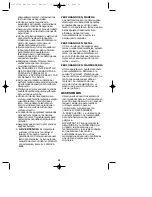 Preview for 26 page of Black & Decker RD1440 Instruction Manual