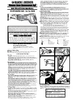 Black & Decker RS450 Instruction Manual preview