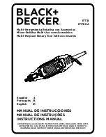 Preview for 1 page of Black & Decker RT18 Instruction Manual