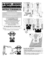 Black & Decker RT5200 Instruction Manual предпросмотр