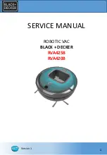 Black & Decker RVA420B Service Manual предпросмотр