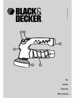 Preview for 1 page of Black & Decker Scumbuster Operating Instructions Manual